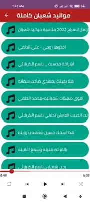 مواليد شعبان كاملة android App screenshot 0